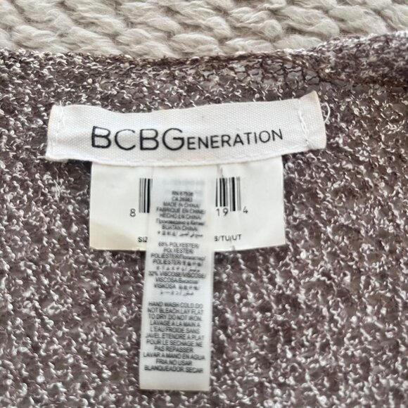 BCBGeneration Cardigan‎ BCBG Open Front Kimono Size OS - Picture 5 of 7